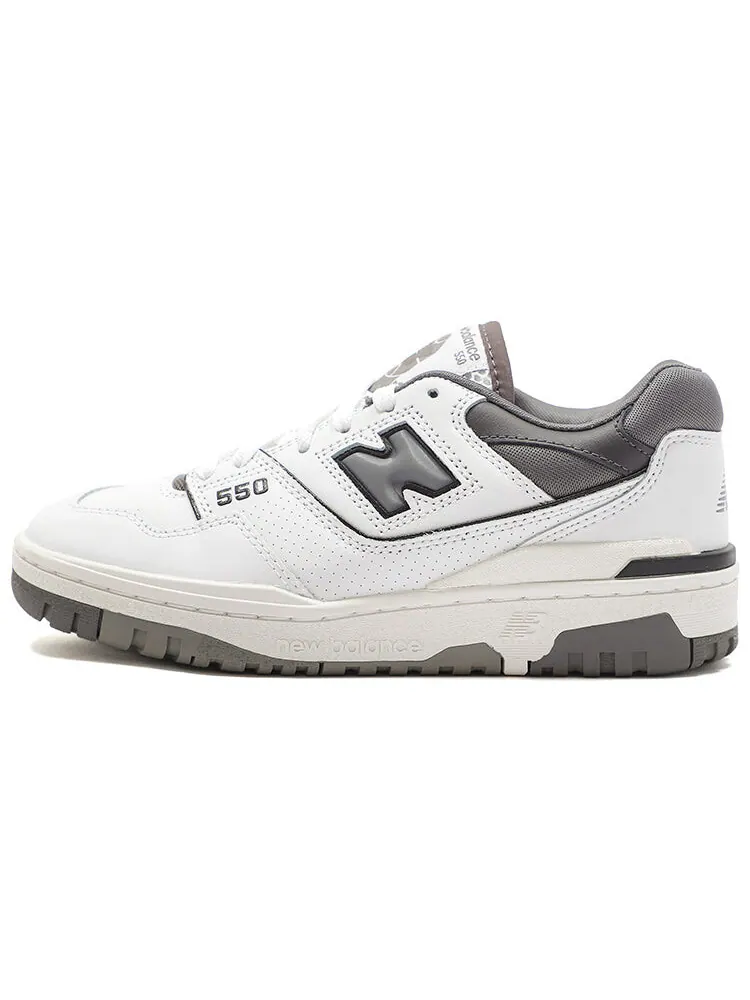 Кроссовки New Balance 550 бело-серые — изображение 1 из 8, белый серый