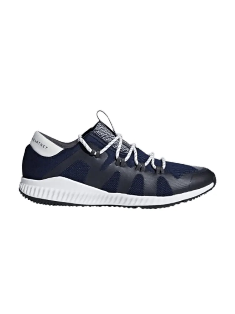Кроссовки Stella McCartney x Wmns CrazyTrain Pro 'Collegiate Navy' — изображение 1 из 1, темно-синий