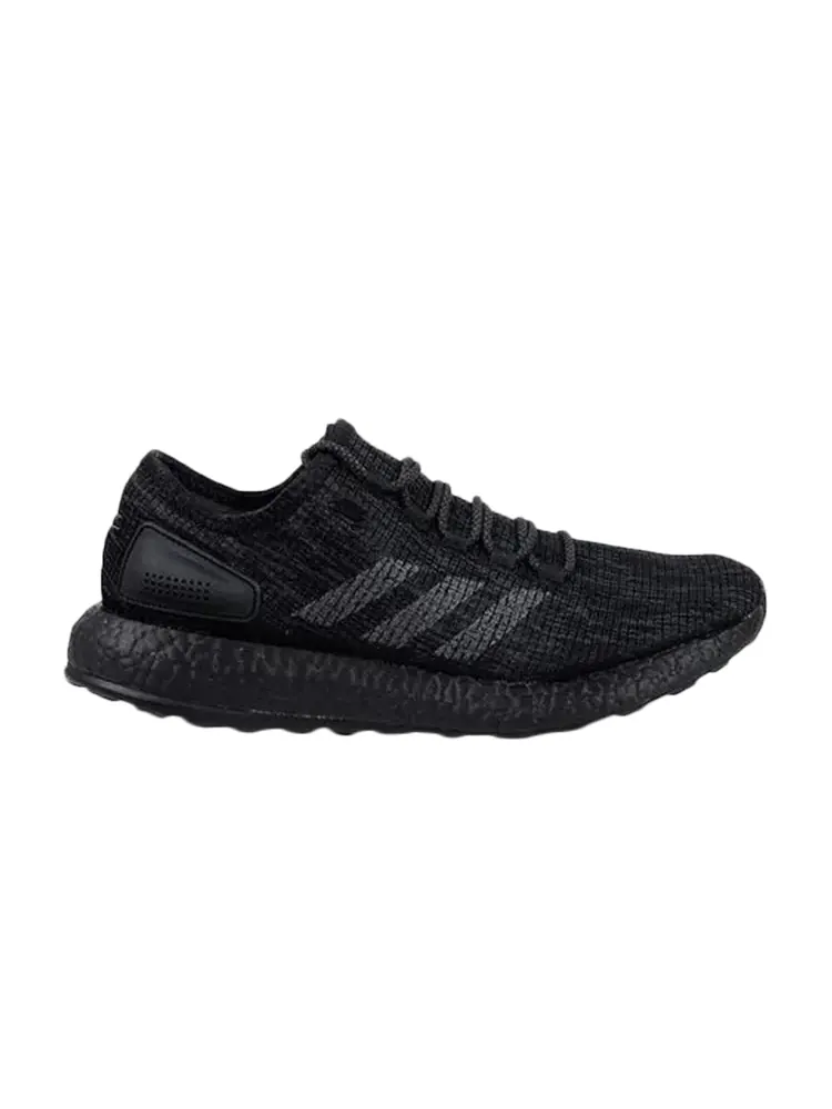 Кроссовки Adidas Pureboost 'Triple Black' — изображение 1 из 1, черный