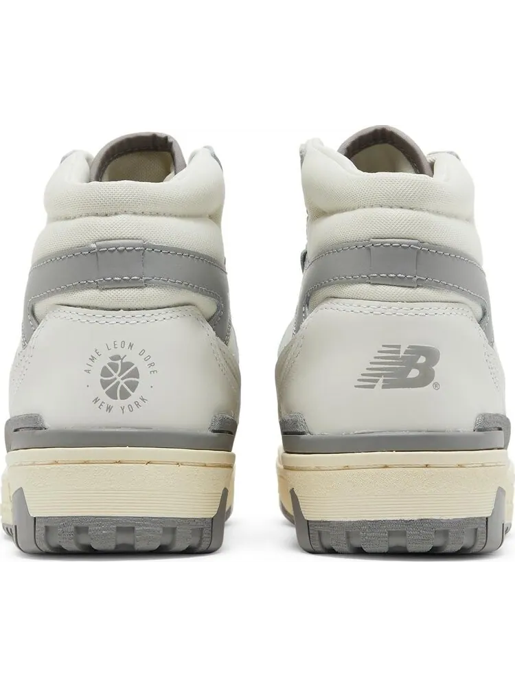 Кроссовки New Balance Aimé Leon Dore x 650R 'Silver' — изображение 6 из 8, серый