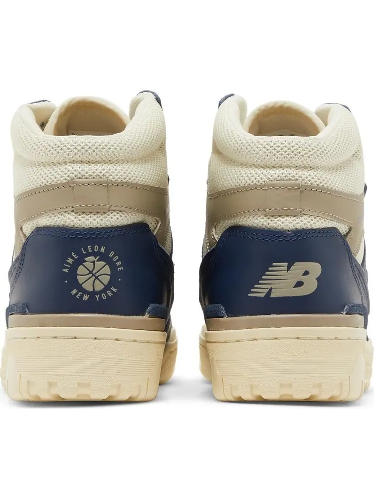 Кроссовки New Balance Aimé Leon Dore x 650R 'Navy Grey' — изображение 6 из 8, синий