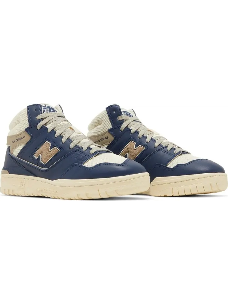 Кроссовки New Balance Aimé Leon Dore x 650R 'Navy Grey' — изображение 8 из 8, синий