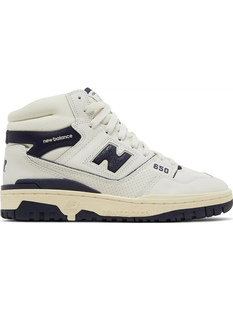 Кроссовки New Balance Aimé Leon Dore x 650R 'Navy' — изображение 1 из 8, синий