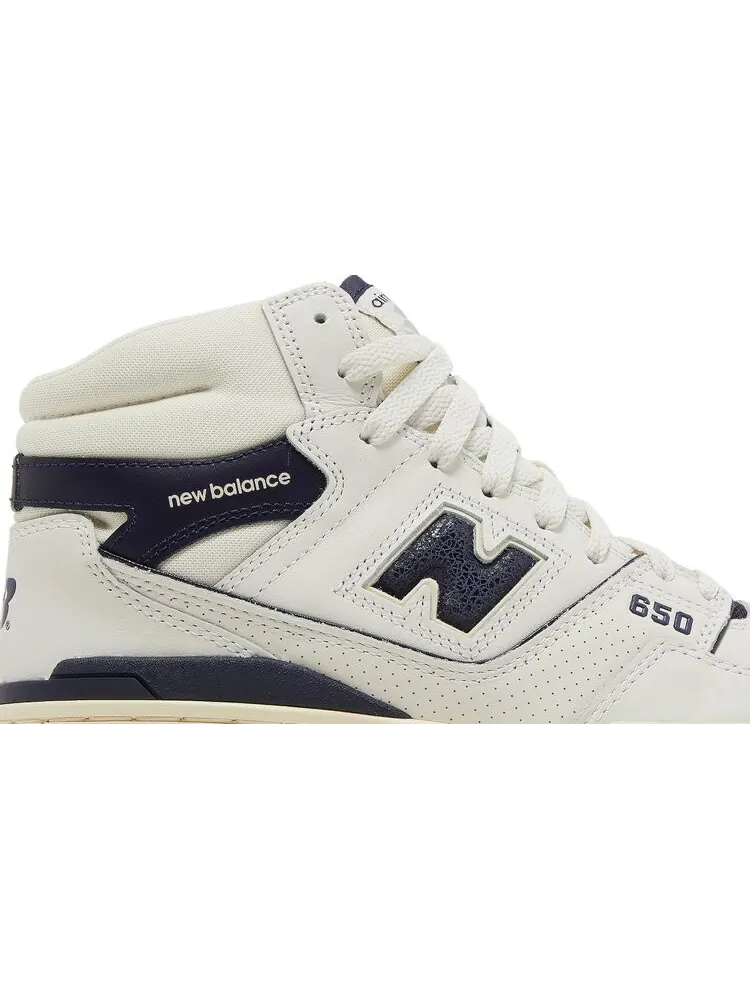 Кроссовки New Balance Aimé Leon Dore x 650R 'Navy' — изображение 2 из 8, синий
