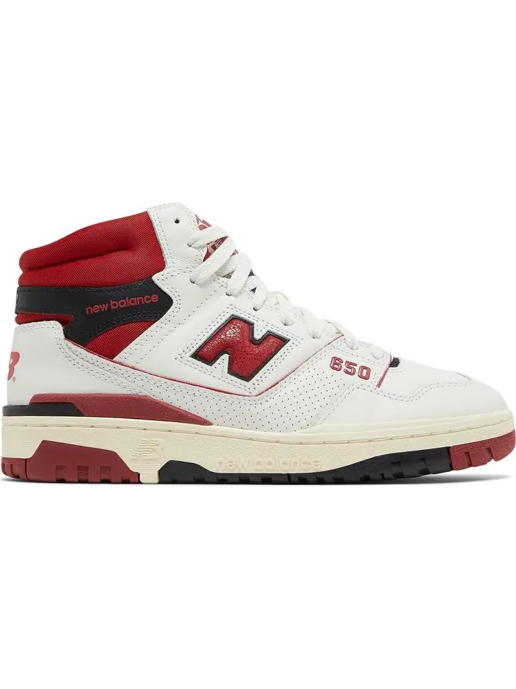 Кроссовки New Balance Aimé Leon Dore x 650R 'White Red' — изображение 1 из 8, белый
