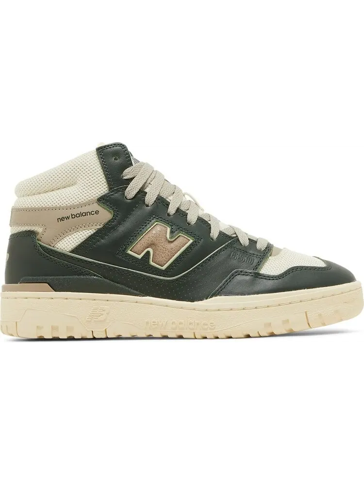 Кроссовки New Balance Aimé Leon Dore x 650R 'Green Grey' — изображение 1 из 8, зеленый