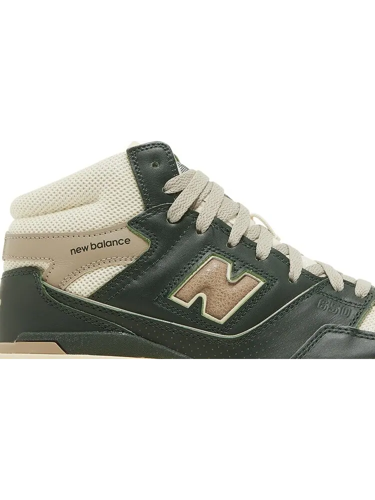 Кроссовки New Balance Aimé Leon Dore x 650R 'Green Grey' — изображение 2 из 8, зеленый