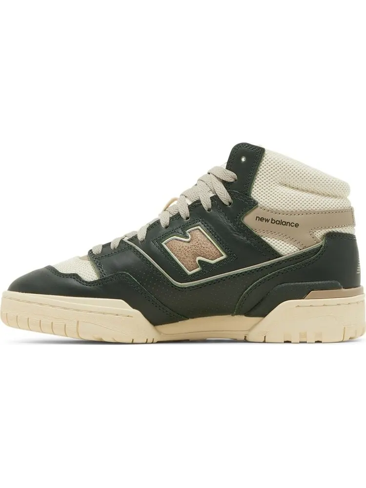 Кроссовки New Balance Aimé Leon Dore x 650R 'Green Grey' — изображение 3 из 8, зеленый