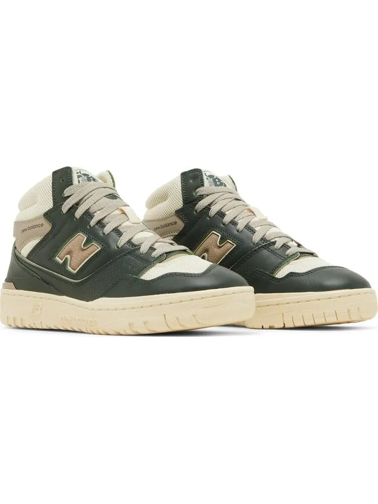 Кроссовки New Balance Aimé Leon Dore x 650R 'Green Grey' — изображение 8 из 8, зеленый