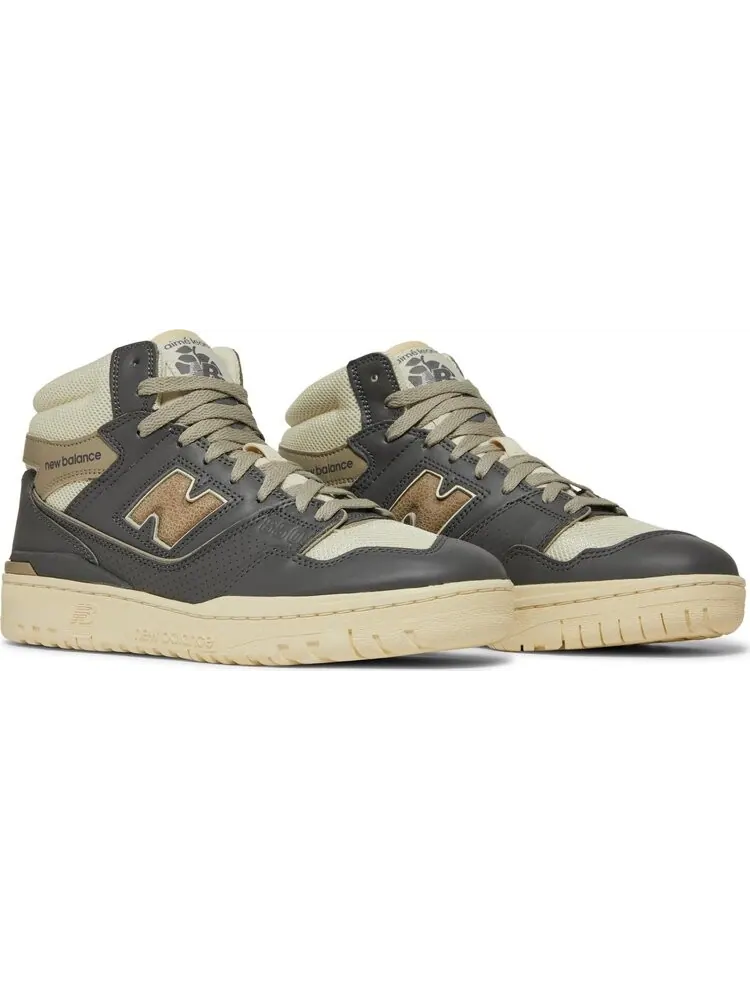 Кроссовки New Balance Aimé Leon Dore x 650R 'Grey' — изображение 8 из 8, серый