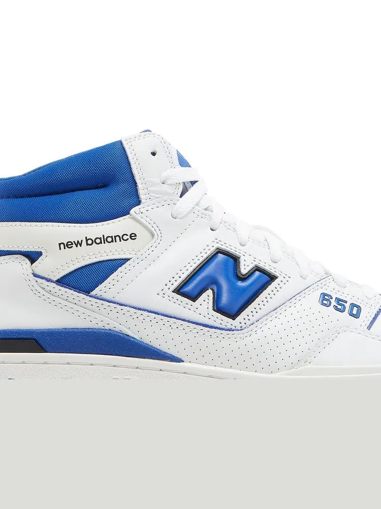 Кроссовки New Balance 650R 'White Blue' — изображение 2 из 8, белый