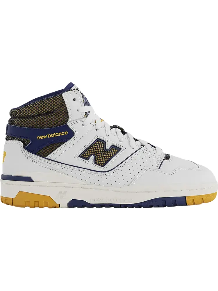 Кроссовки Aimé Leon Dore x 650R 'Masaryk Community Gym - Varsity Gold Blue' — изображение 1 из 1, белый