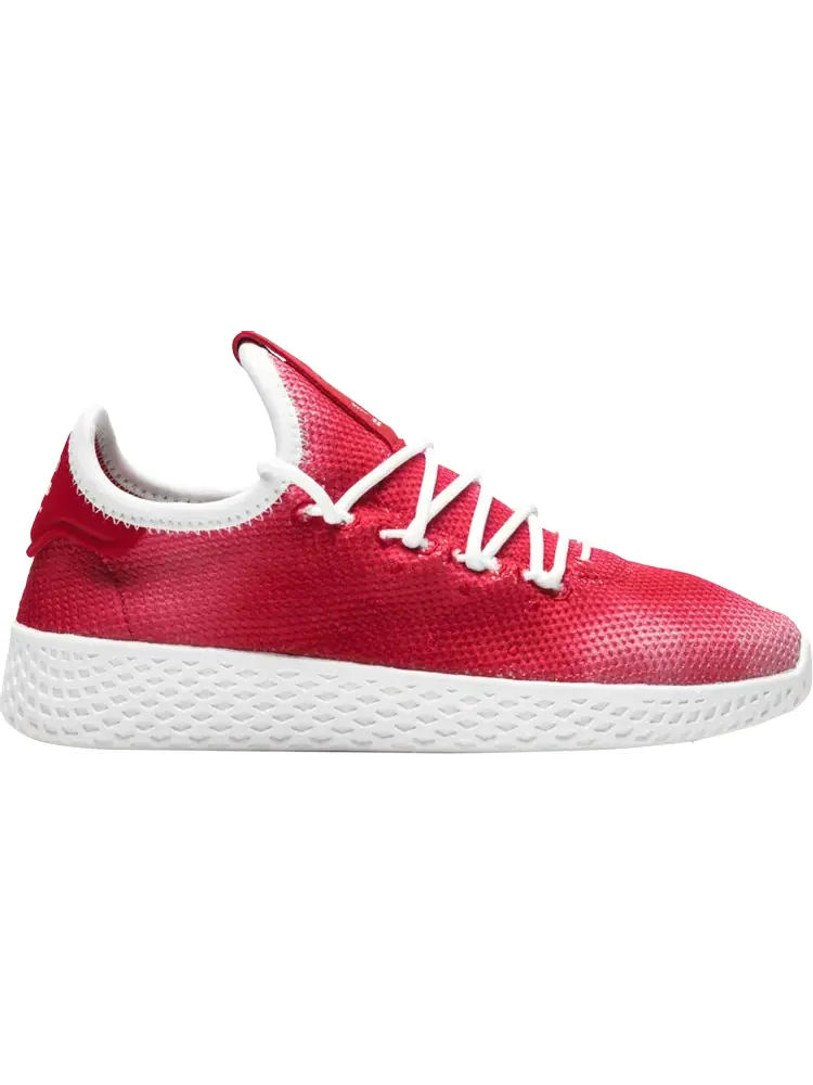 Кроссовки Pharrell x Tennis Hu C 'Scarlet White' — изображение 1 из 1, красный