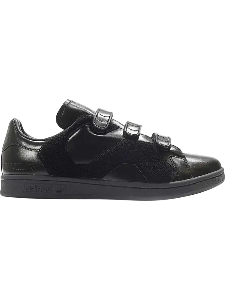 Кроссовки Adidas Raf Simons x Stan Smith Comfort Badge 'Core Black' — изображение 1 из 5, черный