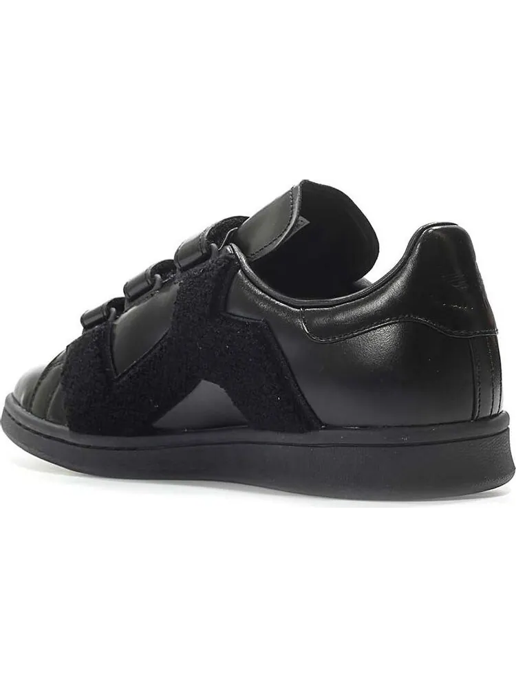 Кроссовки Adidas Raf Simons x Stan Smith Comfort Badge 'Core Black' — изображение 4 из 5, черный