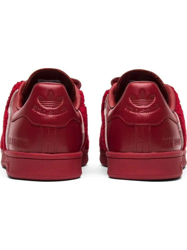 Кроссовки Adidas Raf Simons x Stan Smith Comfort Badge 'Power Red' — изображение 6 из 8, красный