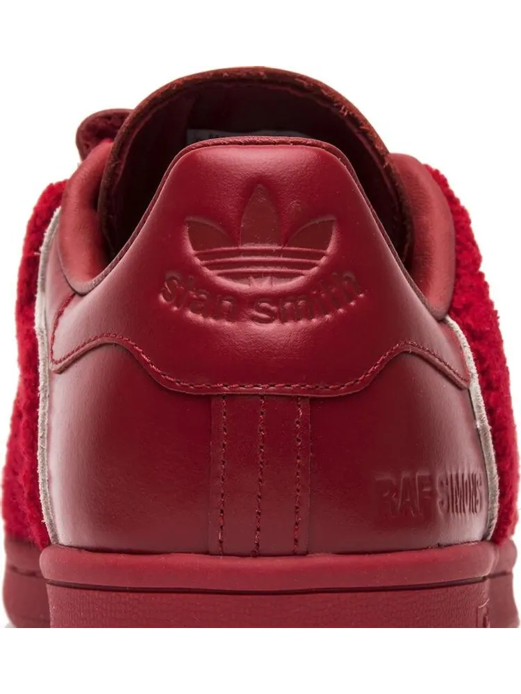 Кроссовки Adidas Raf Simons x Stan Smith Comfort Badge 'Power Red' — изображение 7 из 8, красный