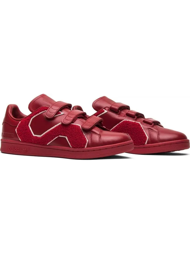 Кроссовки Adidas Raf Simons x Stan Smith Comfort Badge 'Power Red' — изображение 8 из 8, красный
