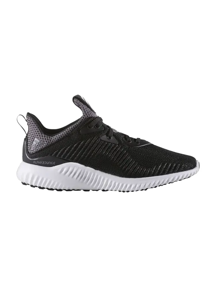 Кроссовки adidas Alphabounce J 'Black' — изображение 1 из 1, черный/белый/черный
