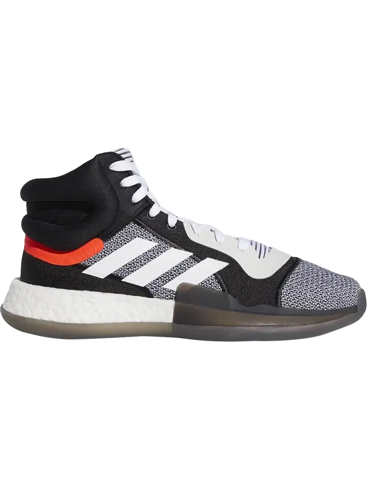 Кроссовки Adidas Marquee Boost Mid 'Core Black' — изображение 1 из 1, черный