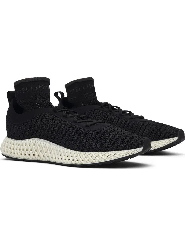 Кроссовки Adidas Stella McCartney x Wmns AlphaEdge 4D — изображение 8 из 8, черный/белый