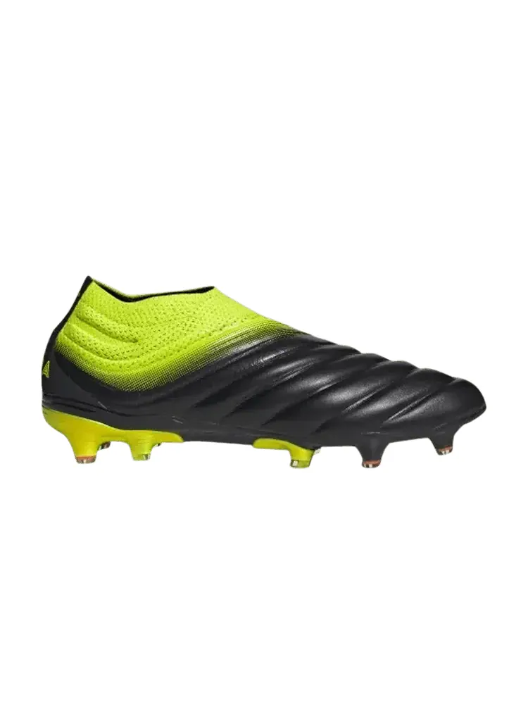 Кроссовки adidas Copa 19+ FG 'Black Solar Yellow' — изображение 1 из 1, черный/желтый/черный