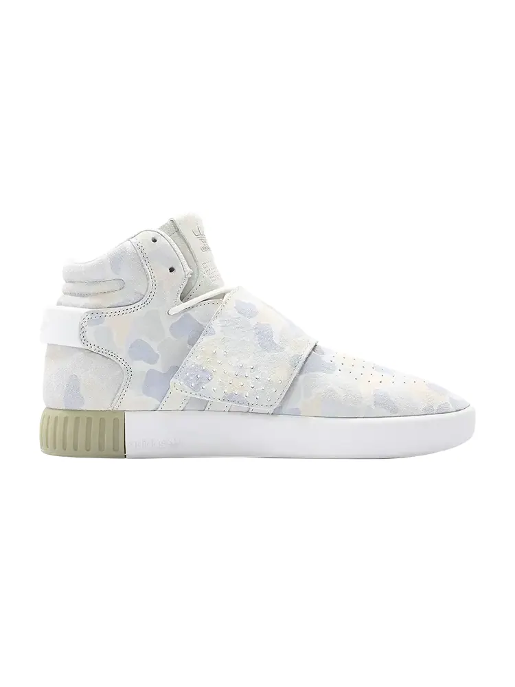Кроссовки Adidas Tubular Invader Strap 'White Camo' — изображение 1 из 1, белый