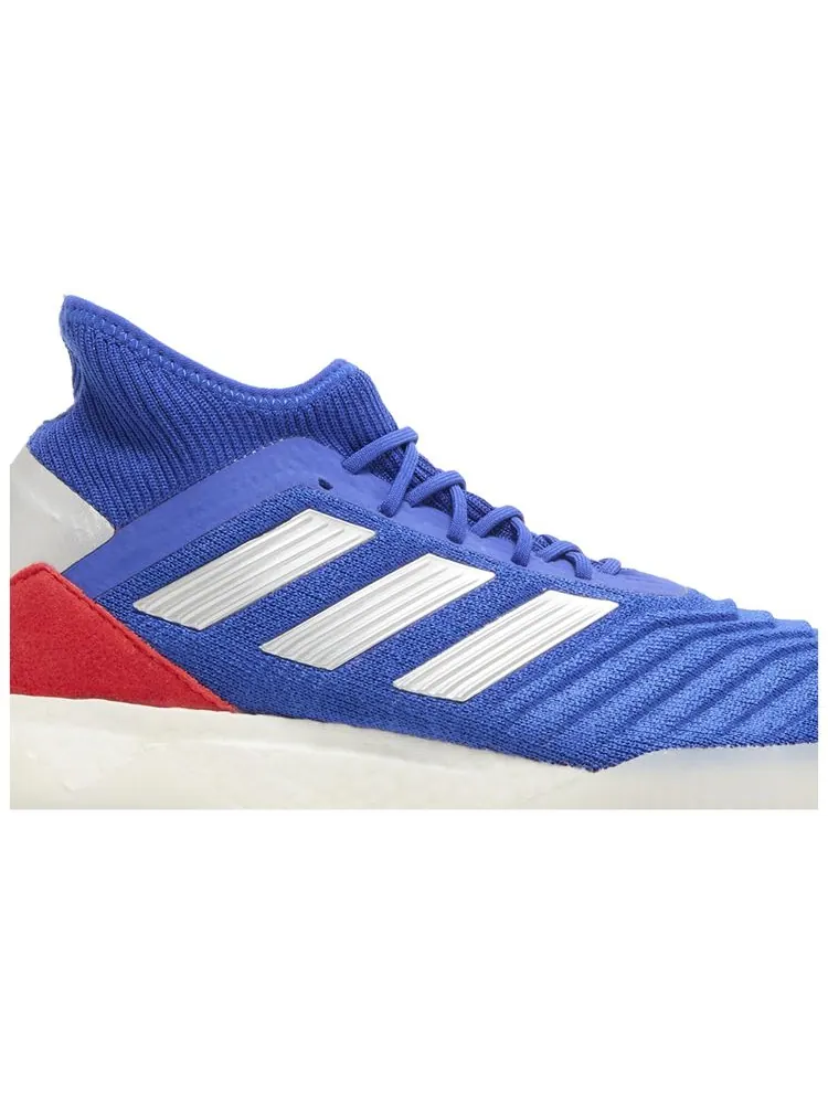 Кроссовки adidas Predator 19.1 TR 'Bold Blue Active Red' — изображение 2 из 8, синий