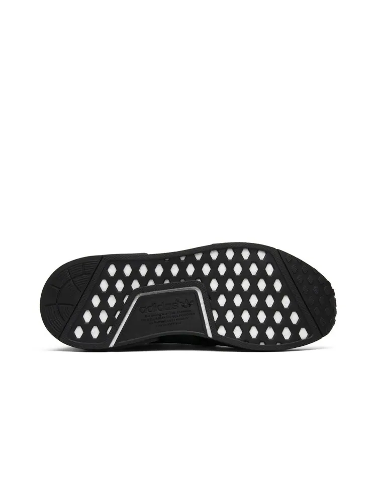 Кроссовки Adidas Neighborhood x NMD_R1 Primeknit 'Triple Black' — изображение 4 из 4, черный