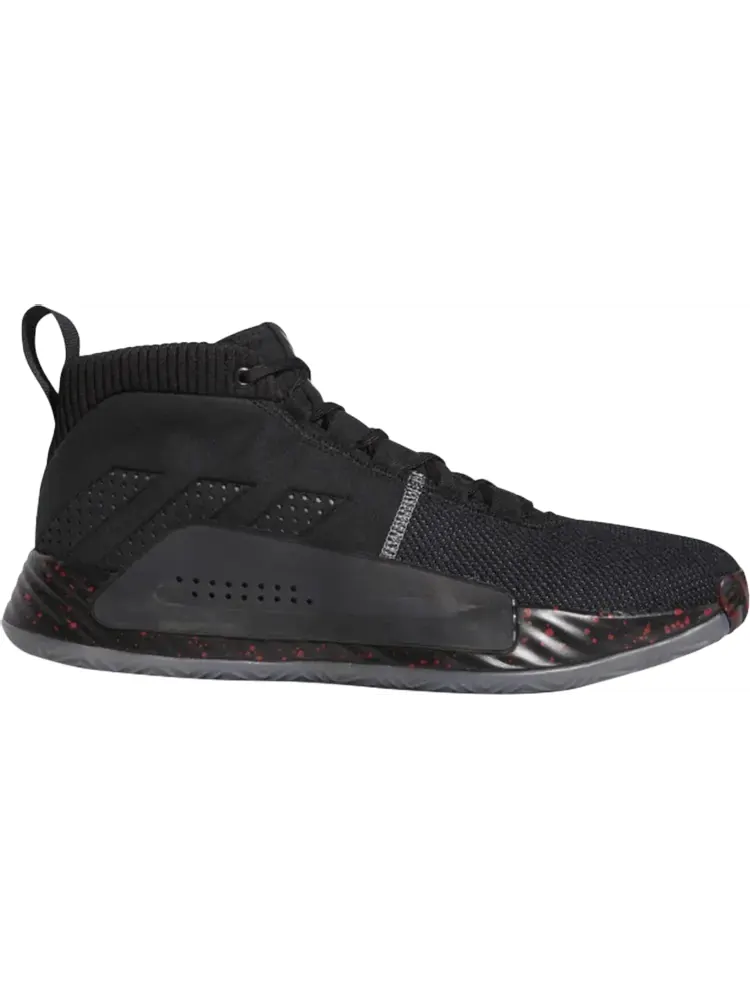 Кроссовки Adidas Dame 5 — изображение 1 из 1, черный/желтый