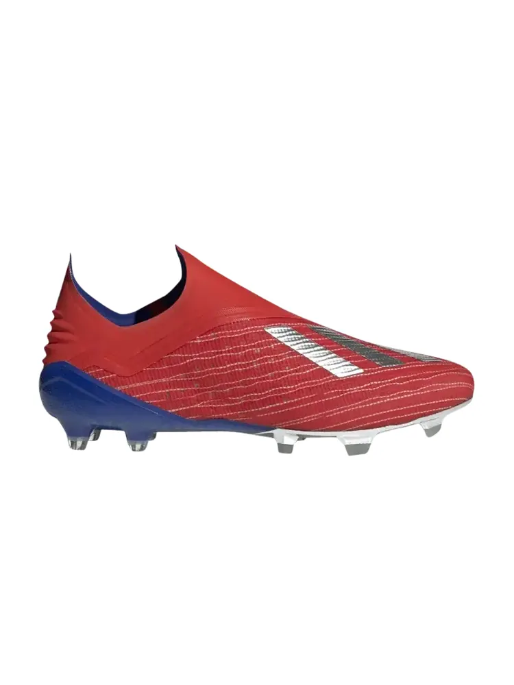 Кроссовки Adidas X 18+ FG 'Active Red Bold Blue' — изображение 1 из 1, красный
