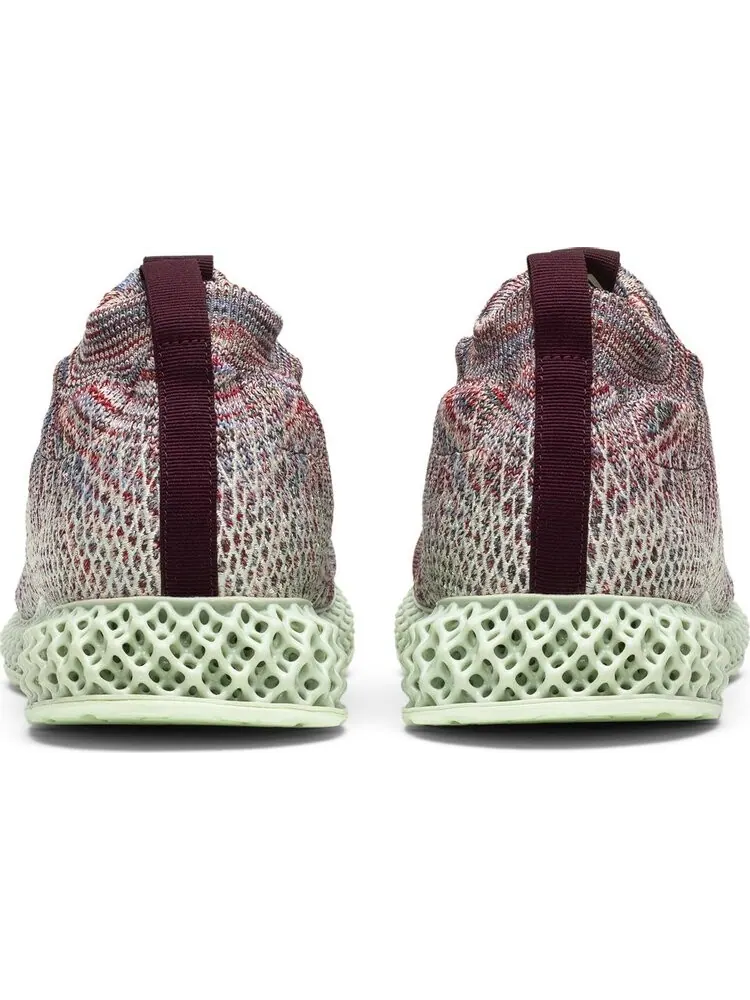 Кроссовки Adidas Kith x Futurecraft 4D 'Aspen' — изображение 6 из 8, красный
