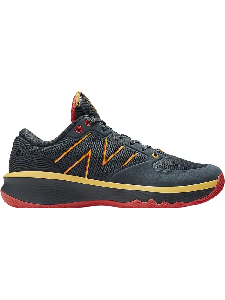 Кроссовки New Balance Hesi Low — изображение 1 из 1, черный/красный/желтый