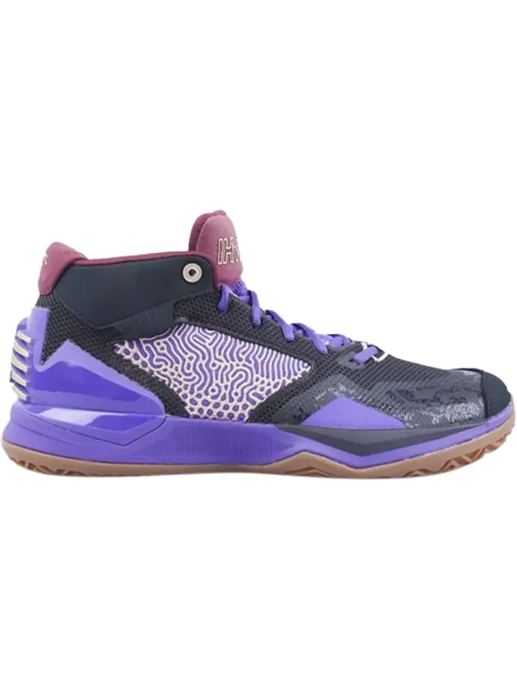 Кроссовки New Balance KAWHI 1 'Black Purple Gum' — изображение 1 из 1, черный
