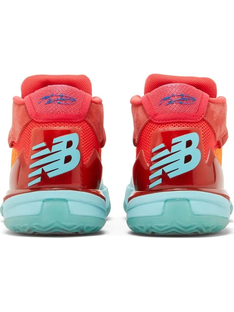 Кроссовки New Balance Kawhi — изображение 6 из 8, оранжевый/голубой
