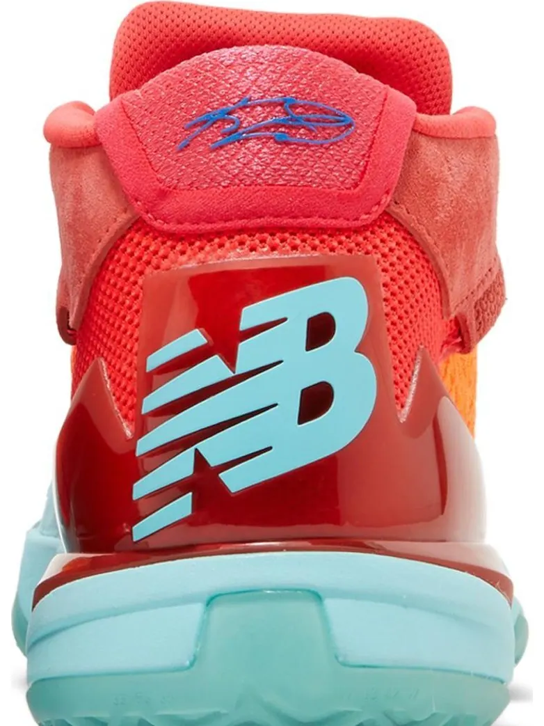 Кроссовки New Balance Kawhi — изображение 7 из 8, оранжевый/голубой