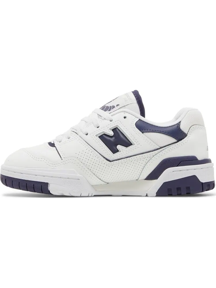 Кроссовки New Balance Wmns 550 'White Navy Blue' — изображение 4 из 9, белый