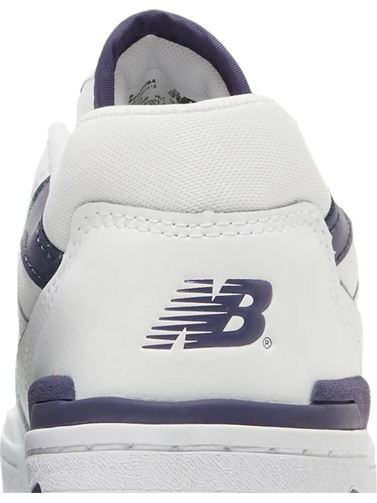 Кроссовки New Balance Wmns 550 'White Navy Blue' — изображение 8 из 9, белый