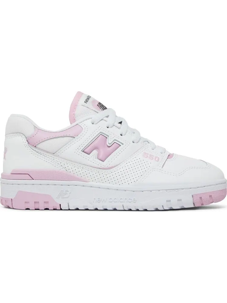 Кроссовки New Balance Wmns 550 'White Bubblegum Pink' — изображение 1 из 8, белый