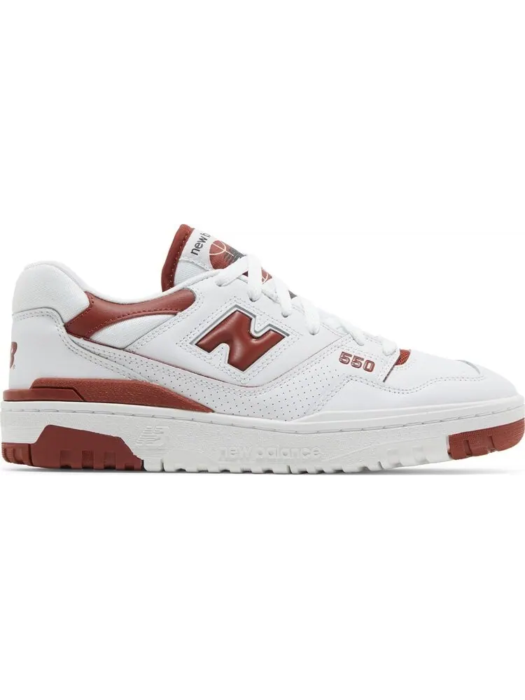 Кроссовки Wmns 550 'White Brick Red' — изображение 1 из 4, белый