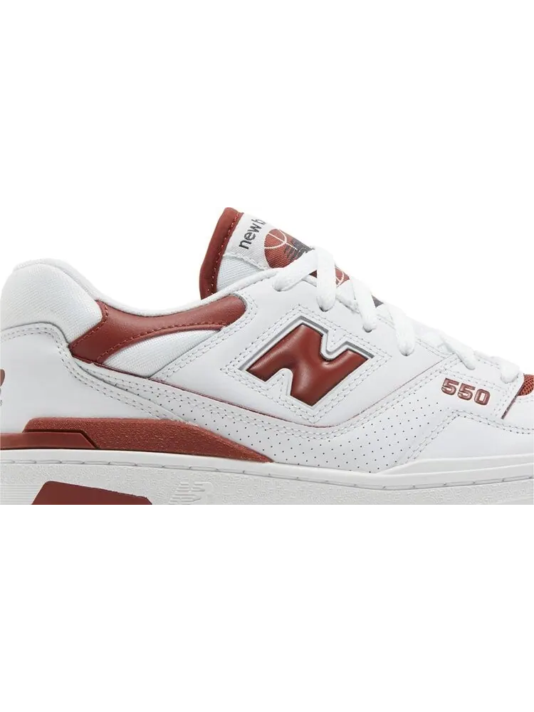 Кроссовки Wmns 550 'White Brick Red' — изображение 2 из 4, белый