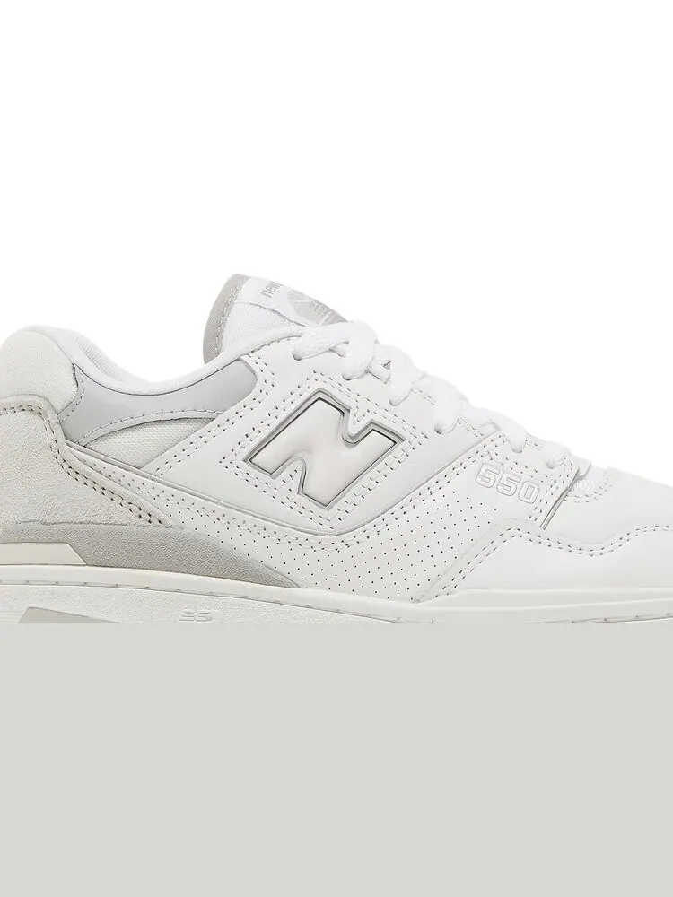 Кроссовки New Balance Wmns 550 — изображение 3 из 9, белый/серый