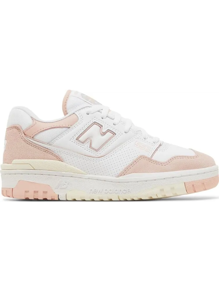 Кроссовки New Balance Wmns 550 'White Pink Sand' — изображение 1 из 9, белый