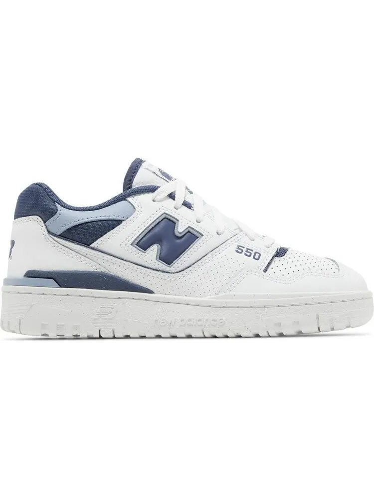 Кроссовки Wmns 550 'White Vintage Indigo' — изображение 1 из 4, белый