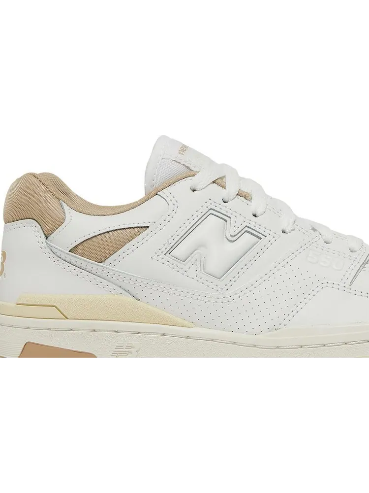 Кроссовки New Balance Wmns 550 'White Tan' — изображение 2 из 8, белый