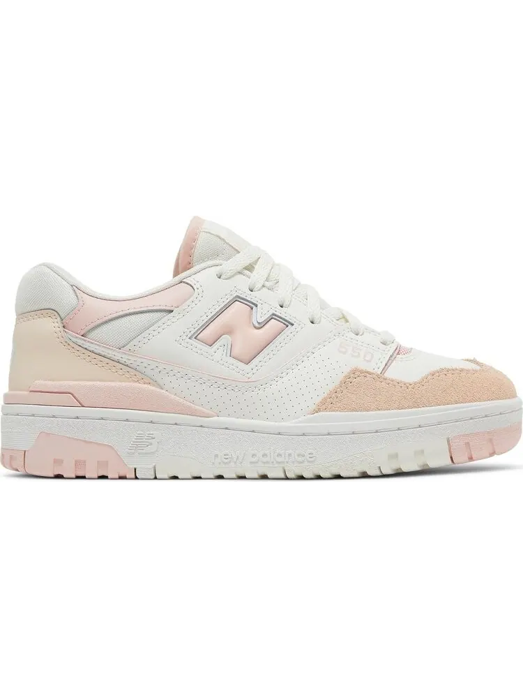 Кроссовки New Balance Wmns 550 'White Pink' — изображение 1 из 9, белый/розовый