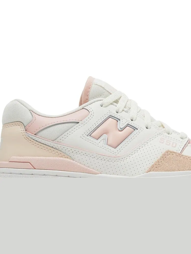 Кроссовки New Balance Wmns 550 'White Pink' — изображение 3 из 9, белый/розовый