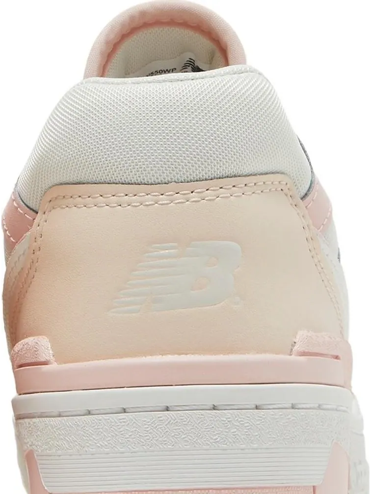 Кроссовки New Balance Wmns 550 'White Pink' — изображение 8 из 9, белый/розовый