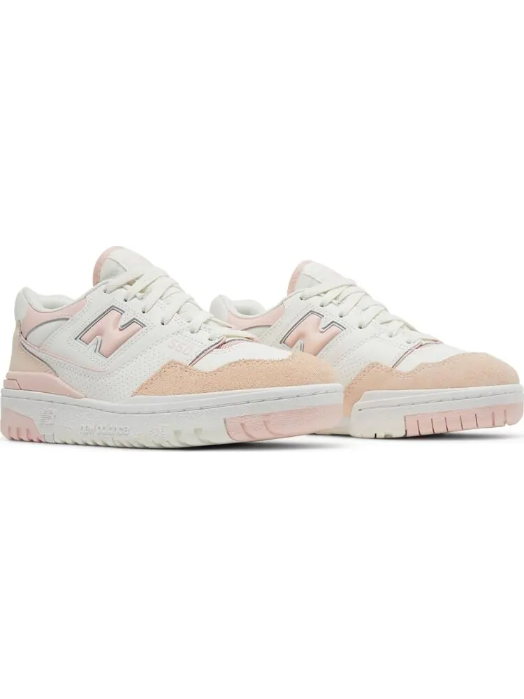 Кроссовки New Balance Wmns 550 'White Pink' — изображение 9 из 9, белый/розовый