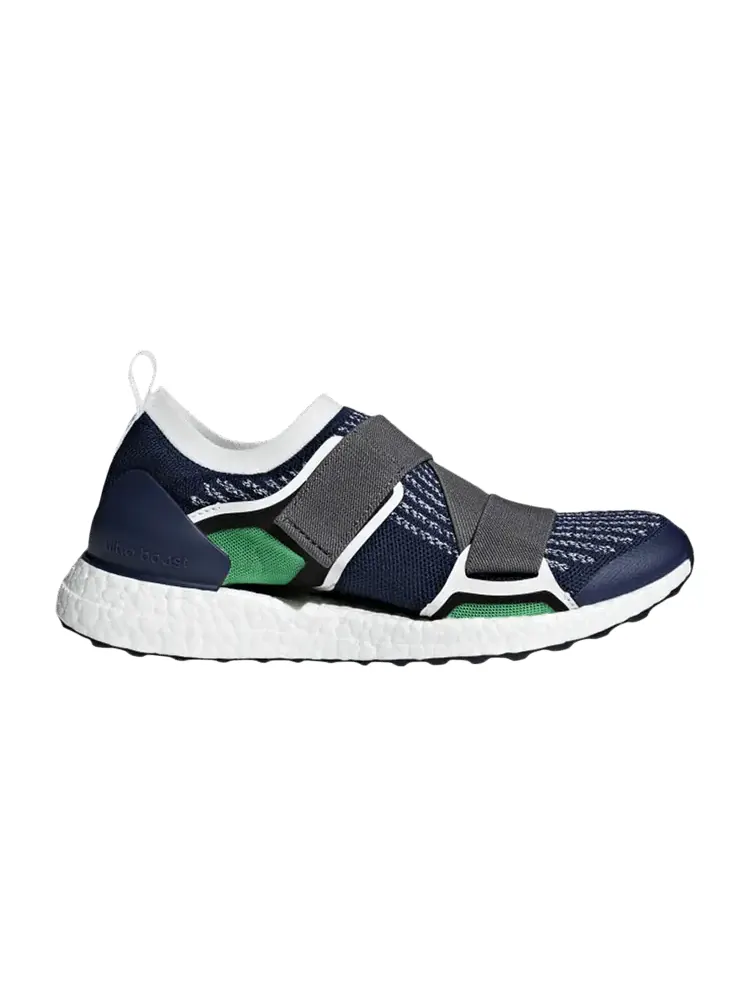 Кроссовки adidas Stella McCartney x Wmns UltraBoost X 'Night Indigo Granite' — изображение 1 из 1, индиго//зеленый